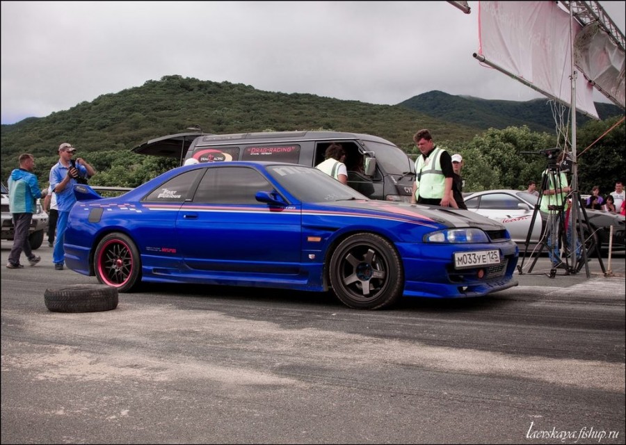 Nissan Skyline R33 wheels M2 Hanbai DT-05 17″ 8.5J ET25 9.5J ET35