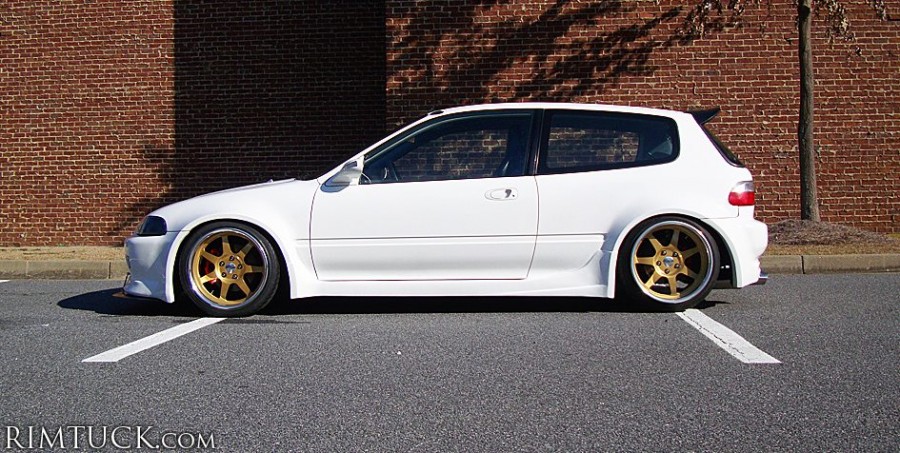 Honda Civic EG/EH/EJ wheels Jline 7RL2 17″ 8J ET-8 205/40 10J ET-5 215/40