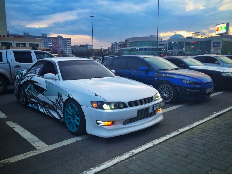 Toyota Mark II 90 wheels Work Emotion CR KAI 17″