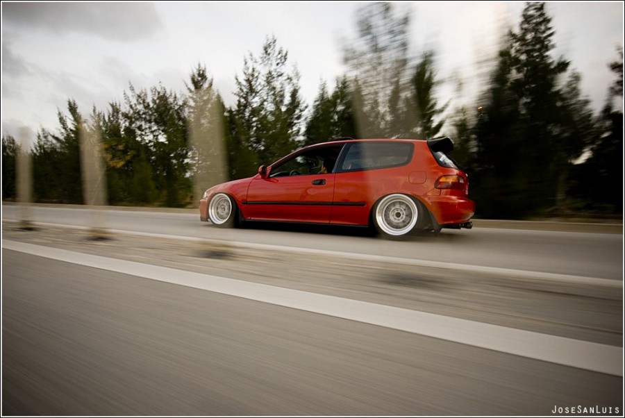 Honda Civic EG/EH/EJ wheels Raderwerk P-90 16″ 9J ET15 205/40