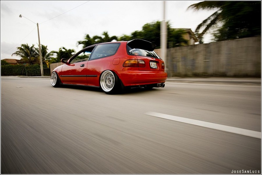 Honda Civic EG/EH/EJ wheels Raderwerk P-90 16″ 9J ET15 205/40