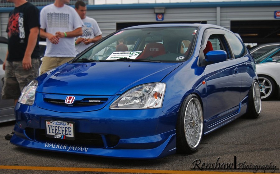 Honda Civic EU/ES/EP/EM wheels SSR Reverse Mesh 17″ 8J ET14 205/40 9J 215/40