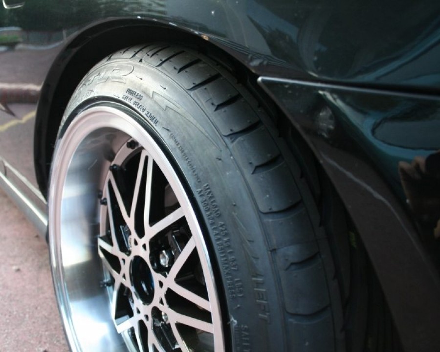 Honda del Sol wheels Axis Oldskool 15″ 8J ET25 195/45