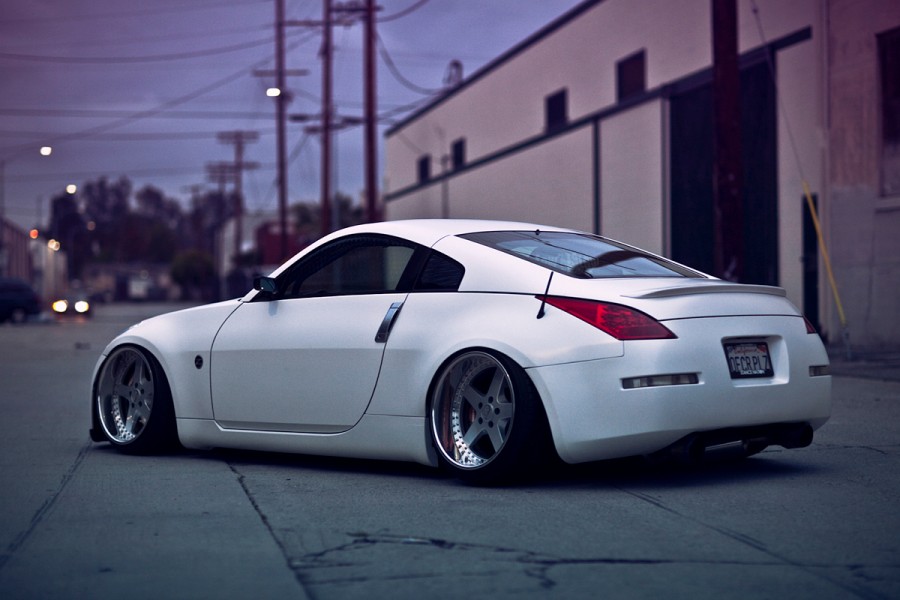 Nissan 350Z wheels Work Equip 05