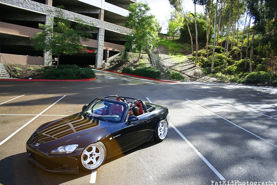 Honda S2000 wheels Work Meister S1 3P 18″ 9.5J ET37 225/40 10.5J 255/35
