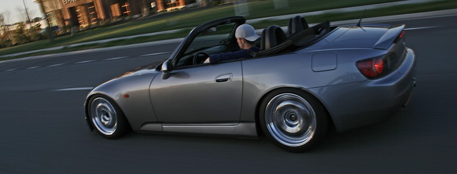 Honda S2000 wheels Work Meister S1 2P 17″ 8J ET35 215/45 9J 235/40