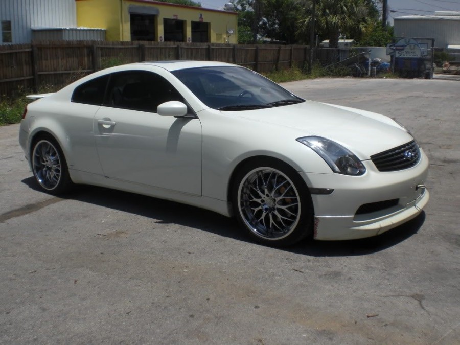 Infiniti G35 Coupe wheels rpm 505 20″ 8.5J ET35 255/35 10J ET30 285/30