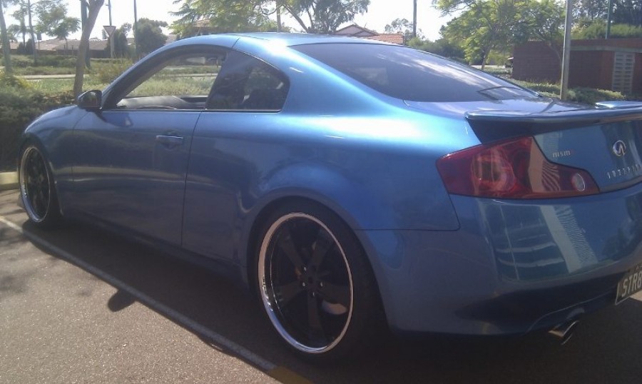 Infiniti G35 Coupe wheels 20″ 8.5J ET5 245/35 10J 275/30
