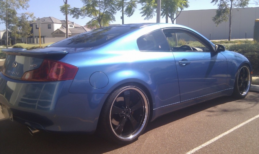 Infiniti G35 Coupe wheels 20″ 8.5J ET5 245/35 10J 275/30