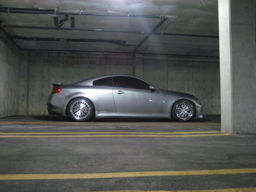 Infiniti G35 Coupe wheels DPE Aristo 19″ 9J ET18 255/35 10J ET22 275/35