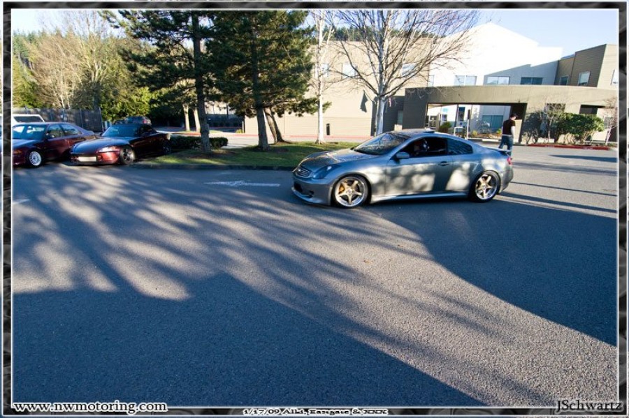 Infiniti G35 Coupe V35 wheels Rays Volk Racing SF Challenge 19″ 9.5J ET15 255/35 10.5J ET23 285/35