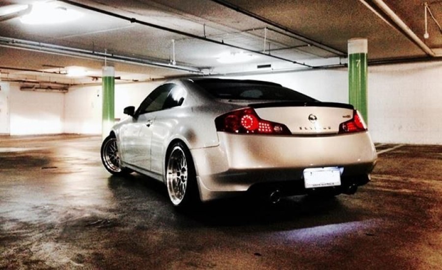 Infiniti G35 Coupe V35 wheels Varrstoen ES 1.1.2 19″ 9.5J ET12 245/40 11J ET25 275/35