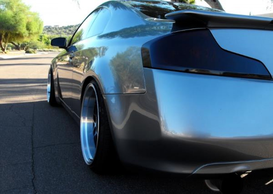 Infiniti G35 Coupe wheels Varrstoen ES 1 19″ 10.5J 235/35 11J ET15 245/40
