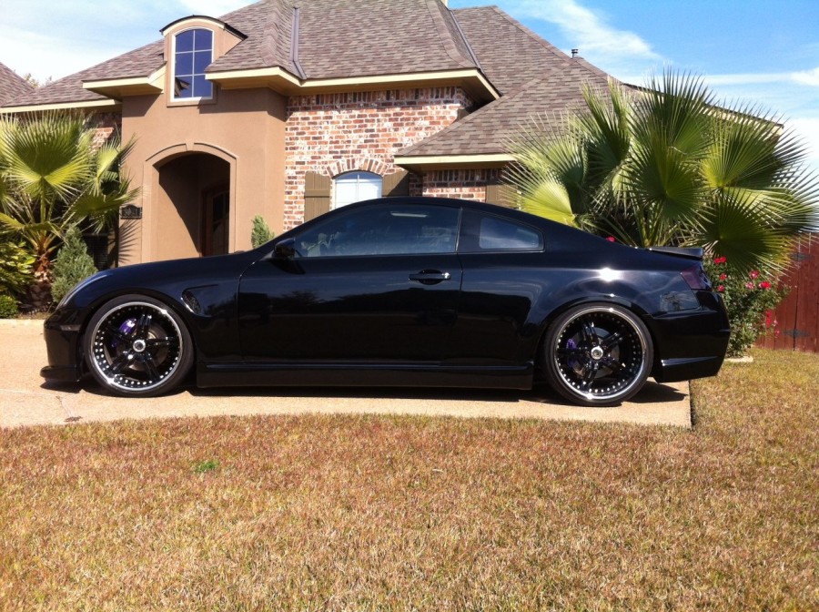 Infiniti G35 Coupe V35 wheels automotoring forged  20″ 11J ET30 245/35 12J ET25 295/30