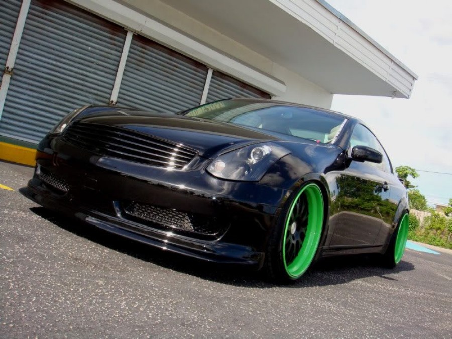 Infiniti G35 Coupe wheels Kranson Forged Mesh Klassic 20″ 9.5J ET-4 225/35 11J ET-10 255/35