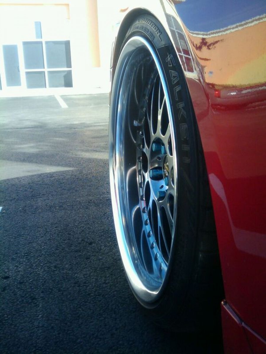 Infiniti G35 Coupe wheels Work VS-XX 20″ 9.5J ET13 245/35 11J ET6 275/30