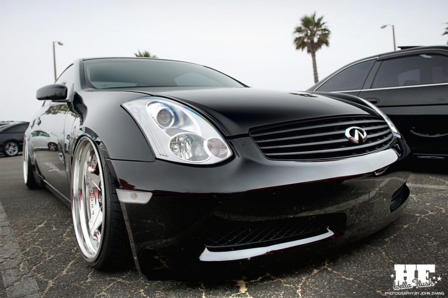 Infiniti G35 Coupe wheels Super Star Leon Hardiritt Orden 20″ 9.5J ET-16 225/30 11.5J ET1 265/30