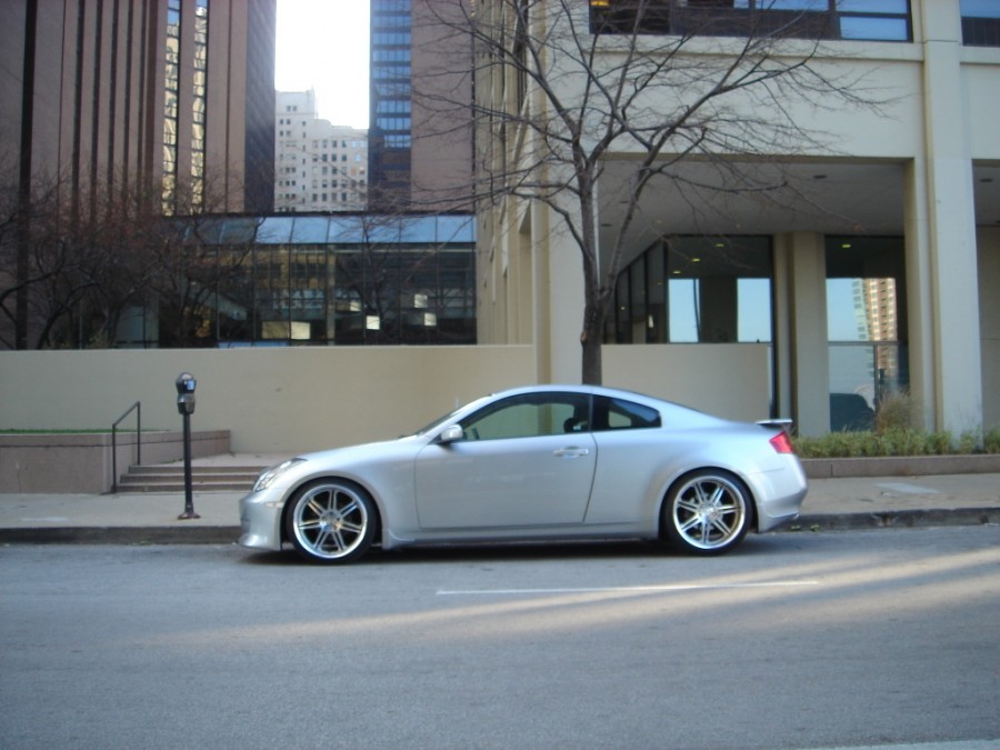 Infiniti G35 Coupe wheels Work Varianza T1S 20″ 9.5J ET15 245/35 11J ET25 285/30