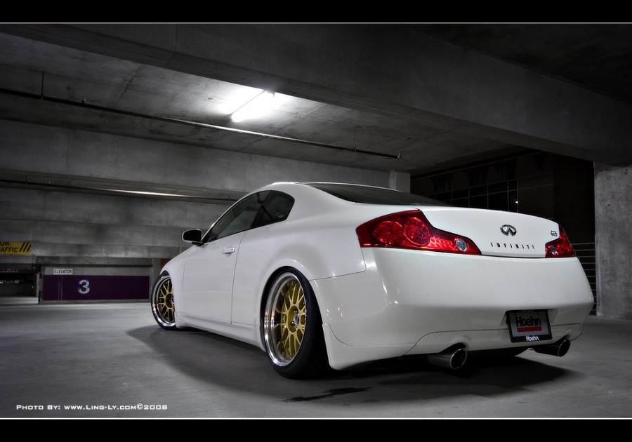 Infiniti G35 Coupe V35 wheels SSR Professor MS1 19″ 9.5J ET25 245/35 10.5J ET18 275/35