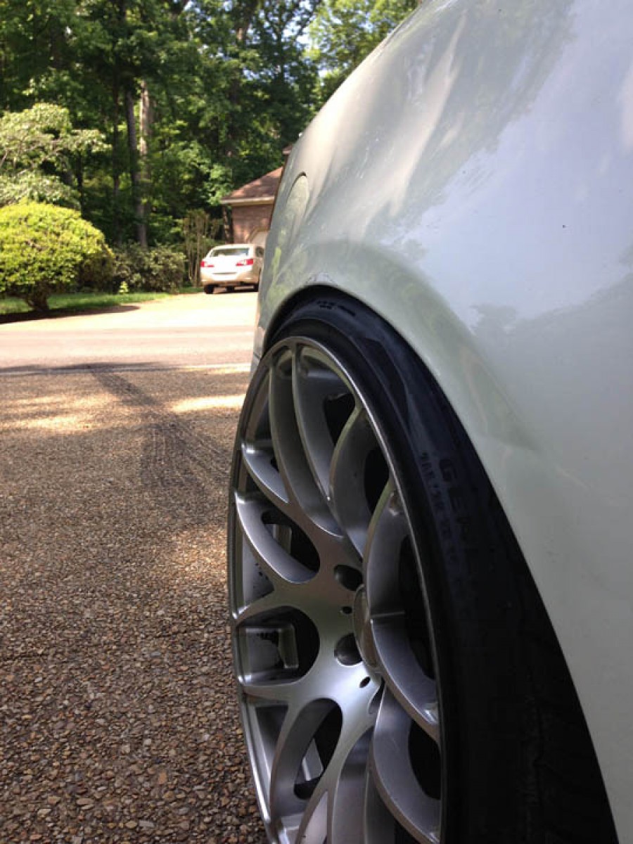 Infiniti G35 Coupe V35 wheels Avant Garde M310 19″ 9.5J ET20 225/35 11J ET18 265/30