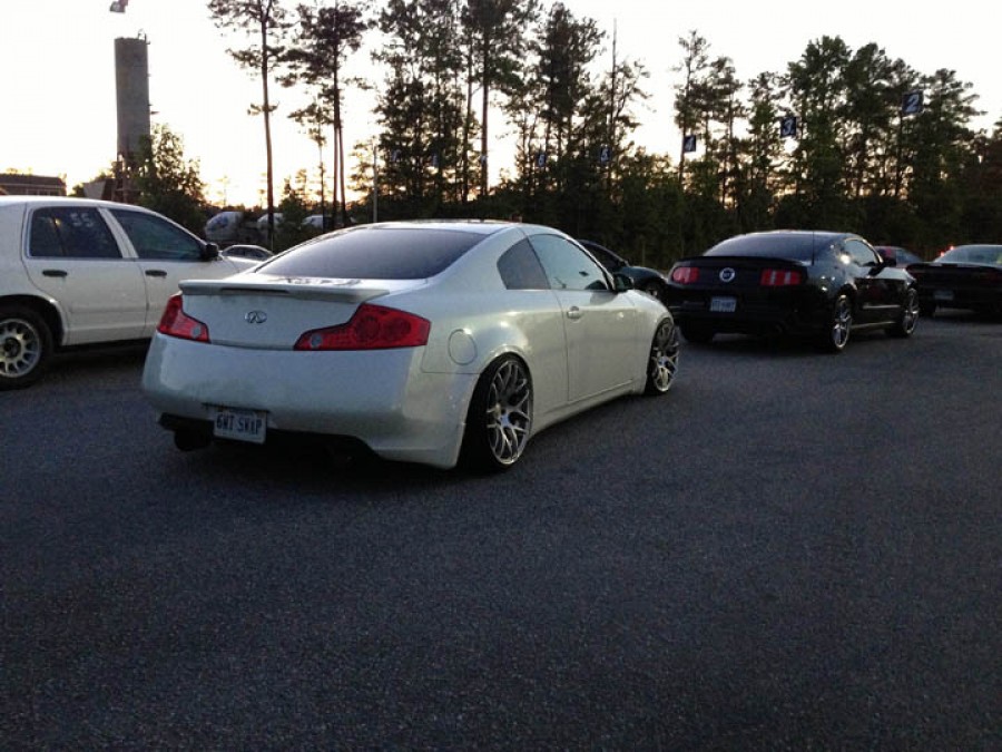 Infiniti G35 Coupe V35 wheels Avant Garde M310 19″ 9.5J ET20 225/35 11J ET18 265/30
