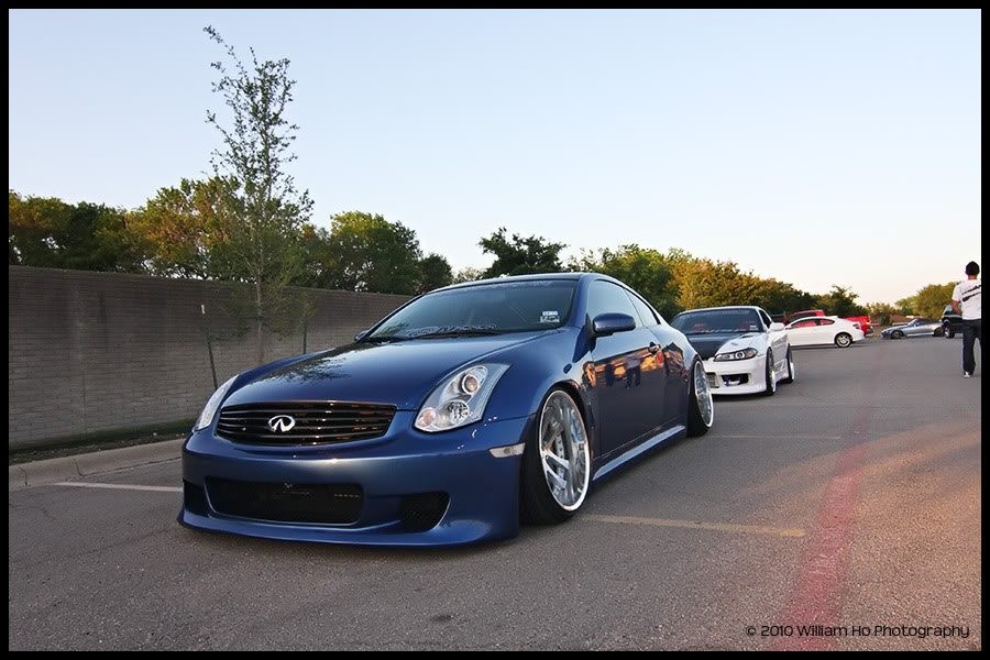 Infiniti G35 Coupe V35 wheels Weds Sport Kranze LXZ 19″ 10J ET-20 225/35 12J ET-32 255/35