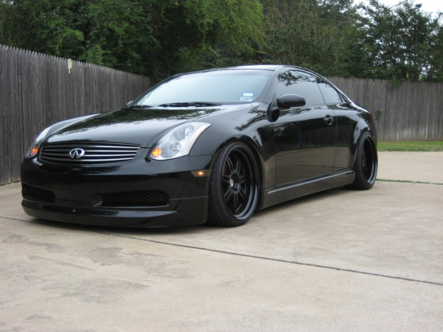 Infiniti G35 Coupe V35 wheels Work Varianza T1S 20″ 9.5J ET7 225/35 10.5J ET5 255/35