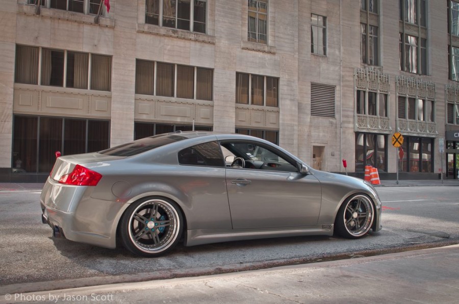 Infiniti G35 Coupe wheels Lusso Forged LFC5 20″ 9.5J ET-2 225/35 10.5J 245/35