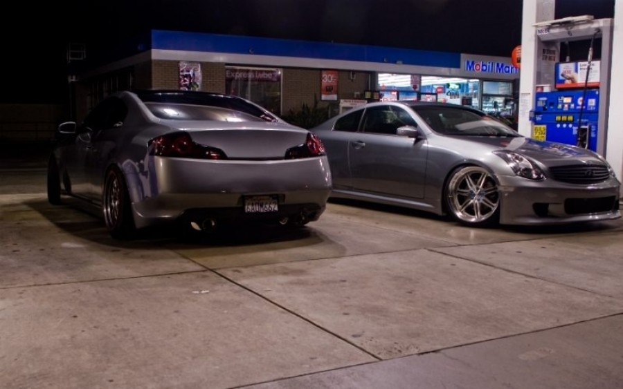 Infiniti G35 Coupe V35 wheels BBS RS813 18″ 9.5J ET14 245/40