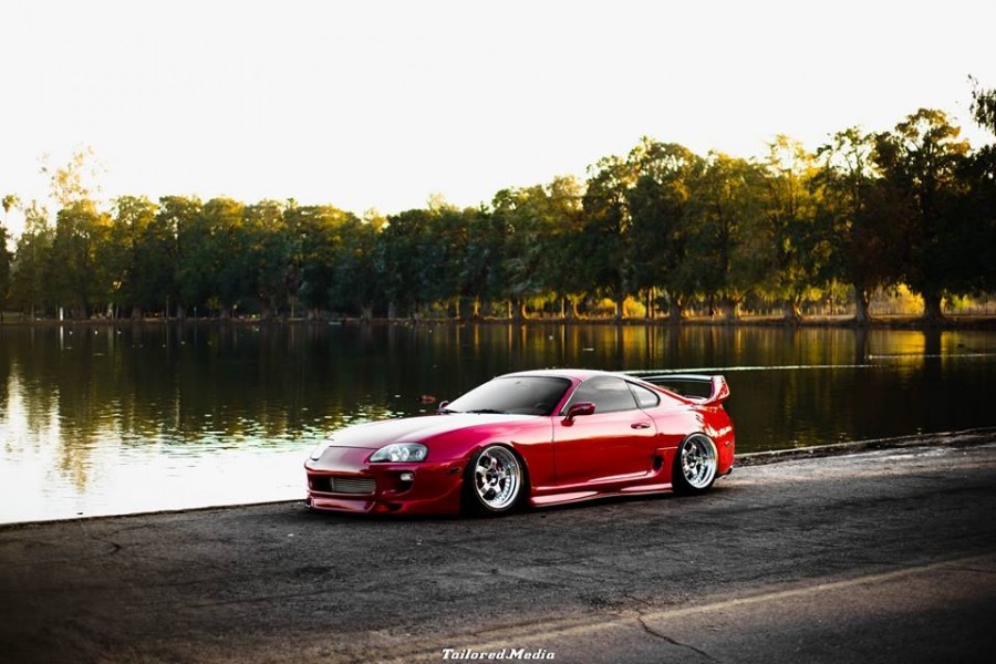 Toyota Supra A80 wheels Work Meister S1 3P
