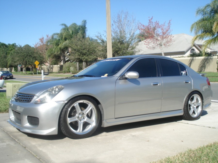 Infiniti G35 Sedan wheels Racing hart GT5 Evo 19″ 8.5J ET44 245/40 9.5J 275/35