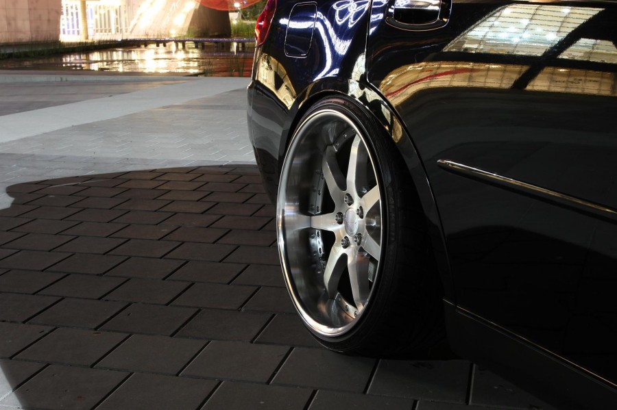 Infiniti G35 Sedan V35 wheels Work Gnosis GS3 20″ 9.5J ET14 255/30 10.5J ET20