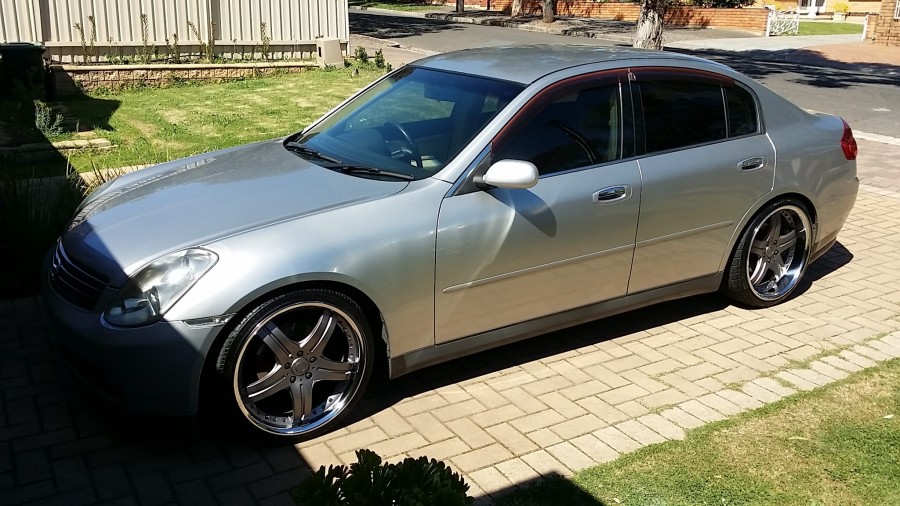 Infiniti G35 Sedan V35 wheels S3 One 20″ 8.5J ET48 235/35 10J ET42 255/30