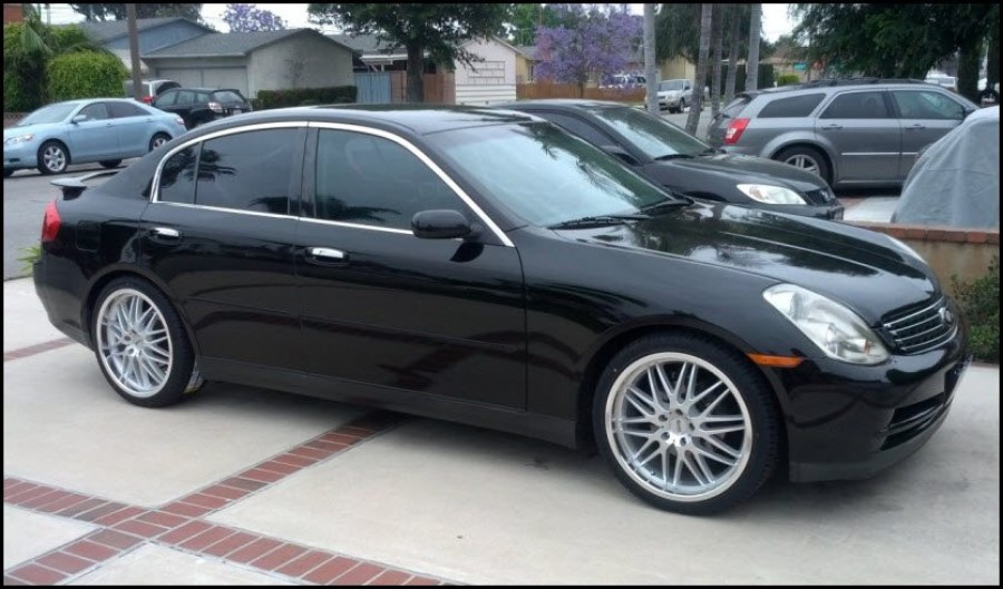 Infiniti G35 Sedan V35 wheels Advanti Racing Kudos 20″ 8.5J ET40 245/35