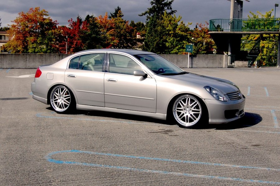 Infiniti G35 Sedan wheels Sevas S22 20″ 8.5J ET30 245/35