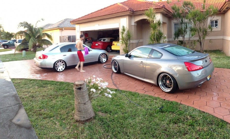 Infiniti G35 Sedan V35 wheels MRR HR3 20″ 9.5J ET40 225/35