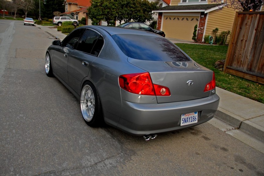 Infiniti G35 Sedan wheels Linea Corse LeMans 19″ 8.5J ET15 225/40 10J ET20 245/40