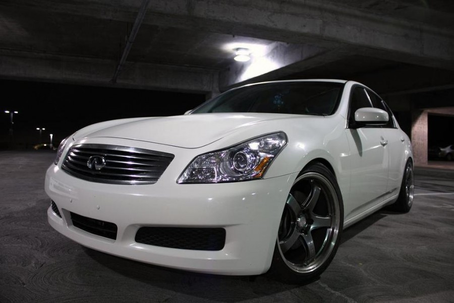 Infiniti G35 Sedan V35 wheels Rays G-Games 99b 19″ 9.5J ET35 245/40 10.5J ET40 275/35