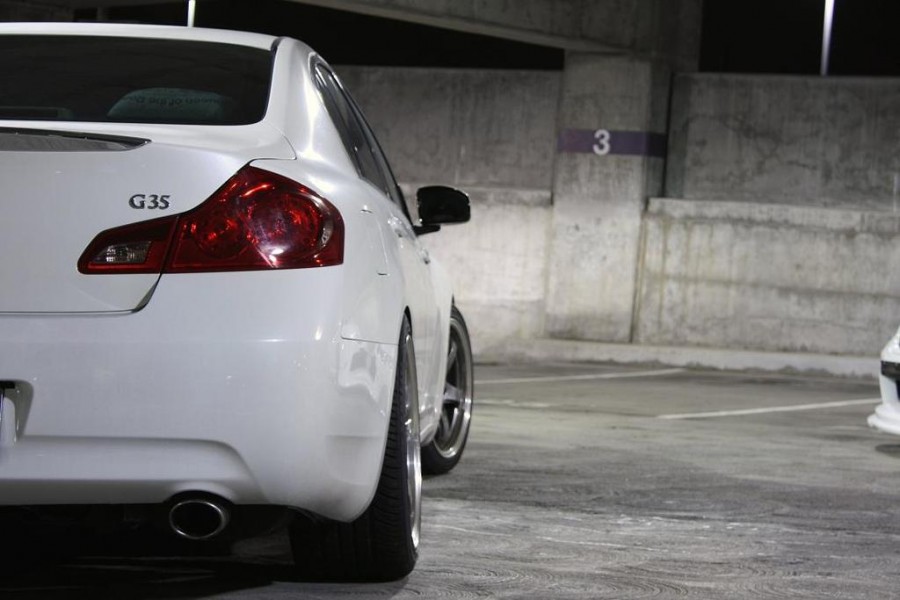 Infiniti G35 Sedan V35 wheels Rays G-Games 99b 19″ 9.5J ET35 245/40 10.5J ET40 275/35
