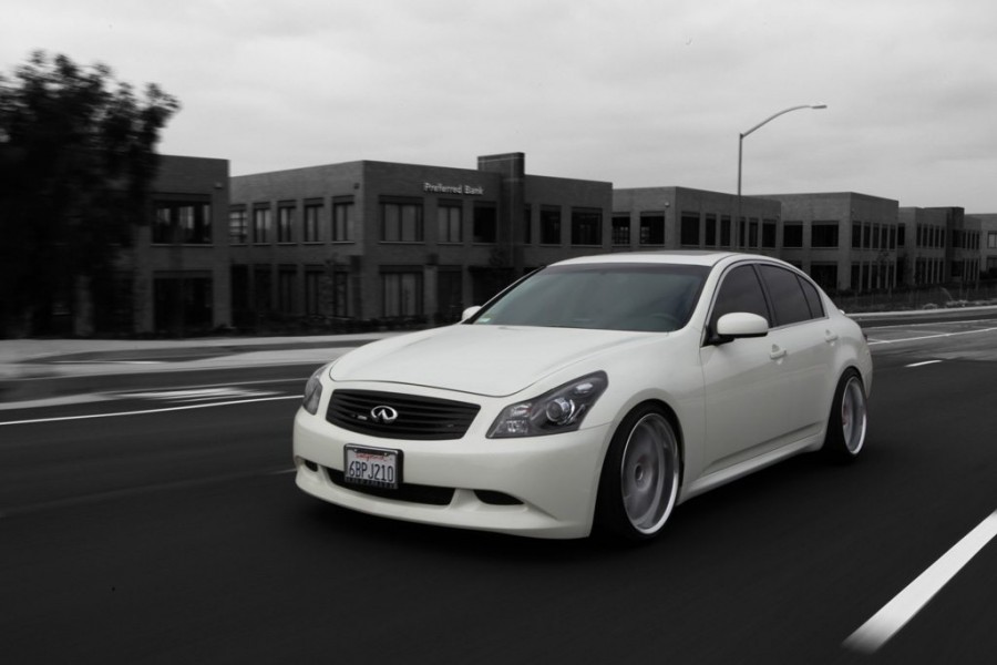 Infiniti G35 Sedan V36 wheels Rays Volk Racing GT-F 19″ 9.5J ET17 225/40 10.5J ET24 245/40
