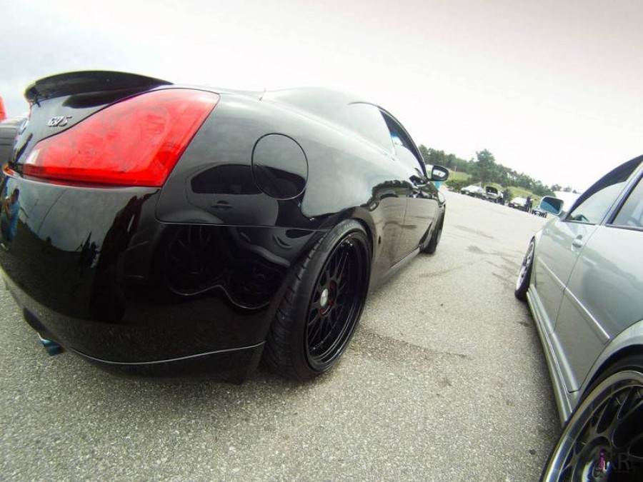 Infiniti G37 coupe wheels Varrstoen ES 1.1.2 19″ 9.5J ET7 225/35 10.5J ET12 255/35