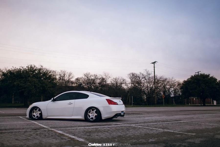 Infiniti G37 coupe wheels Weds Sport Kranze Bazreia 19″ 10J ET-37 225/35 10.5J ET-26 235/35