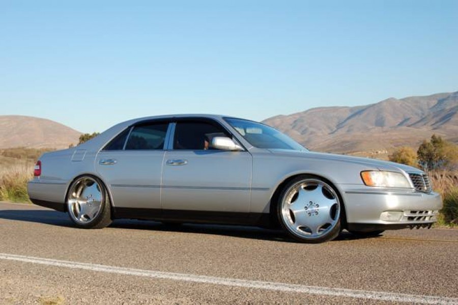 Infiniti Q45 FY33 wheels AME Shallen AX 20″ 9J ET5 225/35 10J 245/35