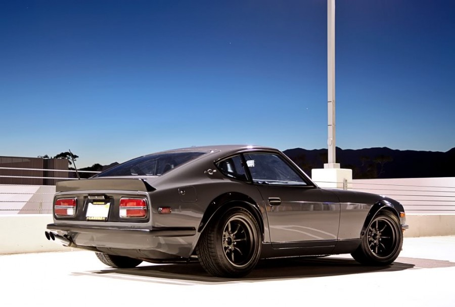 Datsun 240Z wheels Watanabe RS 16″ 9J ET-13 245/45 9.5J ET-19