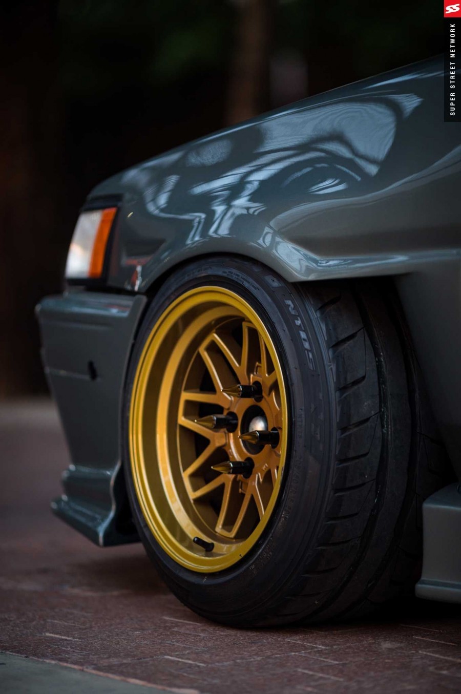 Toyota Corolla Levin AE85/AE86 wheels AME F Zero 2 15″ 9.5J 205/50