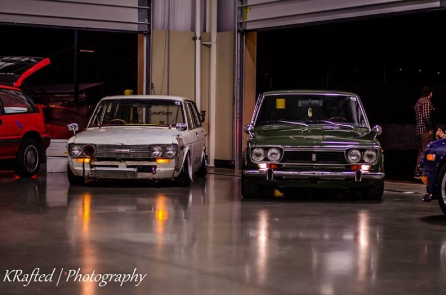 Datsun 510 wheels SSR MK2 13″ 7J ET12 155/65 Cragar Series 344 Rally ET-25