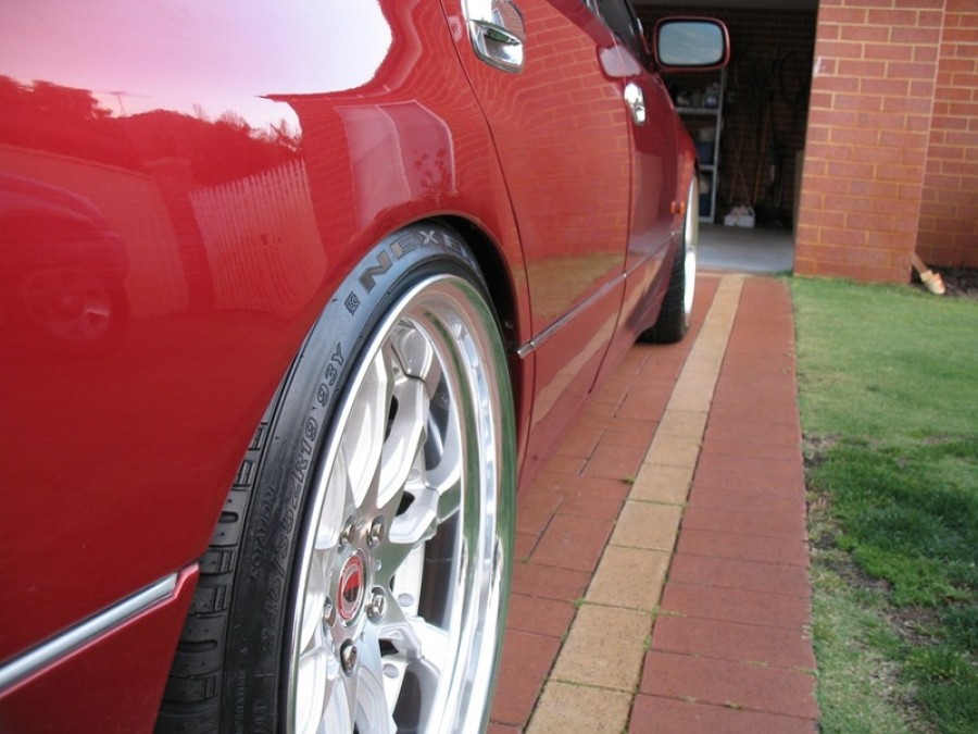 Lexus GS S160 wheels Work Schwert SC2 19″ 9J ET27 235/35 10J ET24 245/35