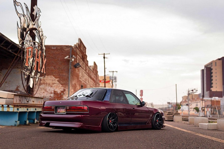 Toyota Cressida X80 wheels Rays Gram Lights 57FXX 18″ 9.5J ET15 225/35