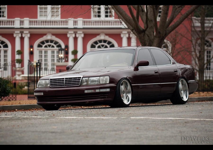 Lexus LS LS 400, XF20 wheels Rays Victrix Brainer 18″ 9.5J ET10 225/40 10J ET25 235/40