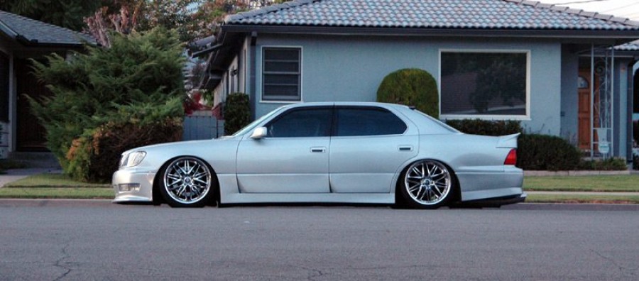 Lexus LS LS 400, XF20 wheels Weds Sport Kranze Borphes 20″ 9J ET51 245/35 10J ET38 275/30